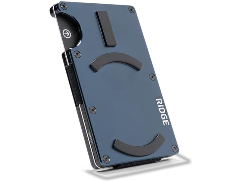 Cartera y tarjetero compacto minimalista y delgado con protección RFID con C