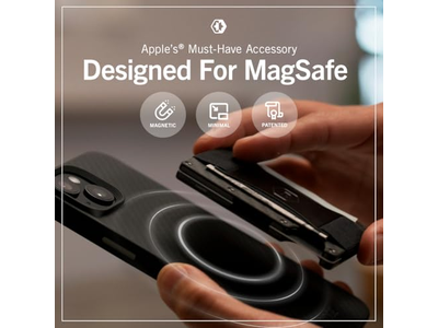 Cartera y tarjetero compacto minimalista y delgado con protección RFID con C