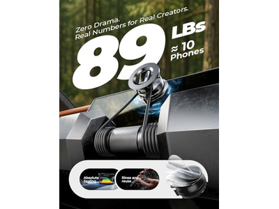 Soporte para teléfono con ventosa, soporte magnético para teléfono al vacío