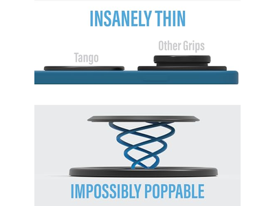 Agarre ultradelgado para MagSafe: soporte pop con una mano de acero expandible