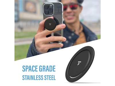 Agarre ultradelgado para MagSafe: soporte pop con una mano de acero expandible