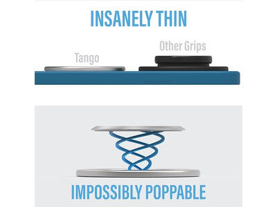 Agarre ultradelgado para MagSafe: soporte pop con una mano extraíble para Chargi