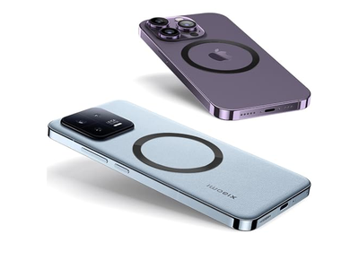 Etiqueta Adhesiva Universal de Anillo Metálico para Cargador Magnético